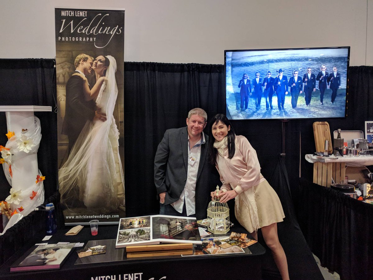 wedding_group's tweet photo. Great to see @MLenetWeddings  @OttWeddingShow  with the @wedding_group  #ottawawedding Mitch Lenet Weddings https://t.co/oNGHHrcgQj