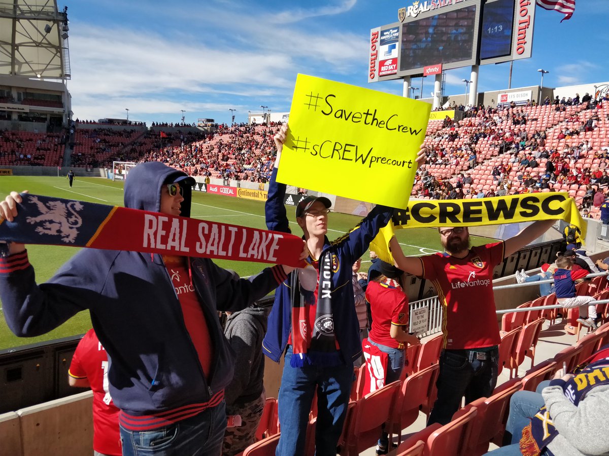 TheRSLnation's tweet photo. #RSLnation wants to #SaveTheCrew #SupportersLife #ScarfLife https://t.co/uOCifFpDzY