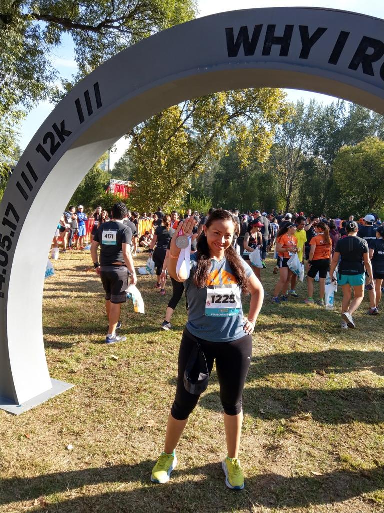 correkukis's tweet photo. Emocionada de vestir esos 21k. Gracias Vida por regalarme tanto gozo #ForeverRevolution #AcideRunners #TakeChargeMexico #ItStartsWhitYou https://t.co/YmFTbypP5q