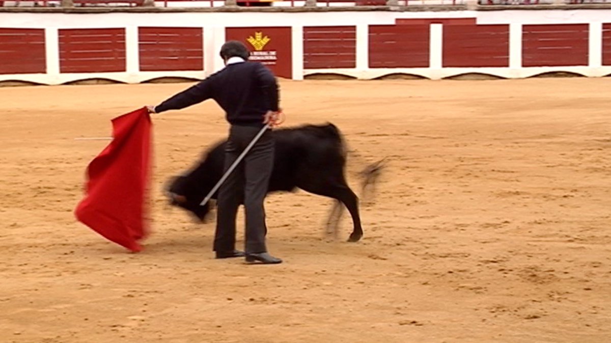 tierratorosCEX's tweet photo. Al finalizar el II Tentadero de la Escuela Taurina de Cáceres, el publico hizo salir a los maestros para disfrutar de ellos. https://t.co/3sf5xzbAyT