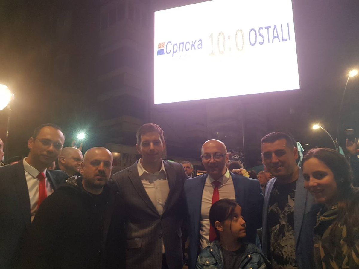 markodjuric's tweet photo. Победа! 10:0 #SrpskaLista #KiM #Srbija 🇷🇸🇷🇸🇷🇸 https://t.co/H43P5ihk64
