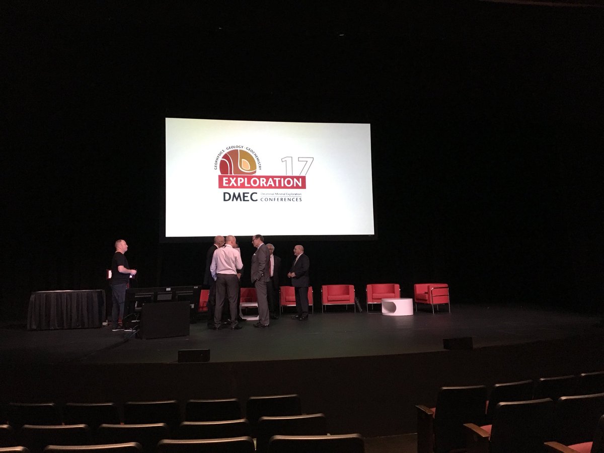 Pre-opening panel discussion at <a href="/Exploration17/">Exploration 17</a>; <a href="/EITRawMaterials/">EIT RawMaterials 🇪🇺</a> being one of the facilitators of future technologies and exploration