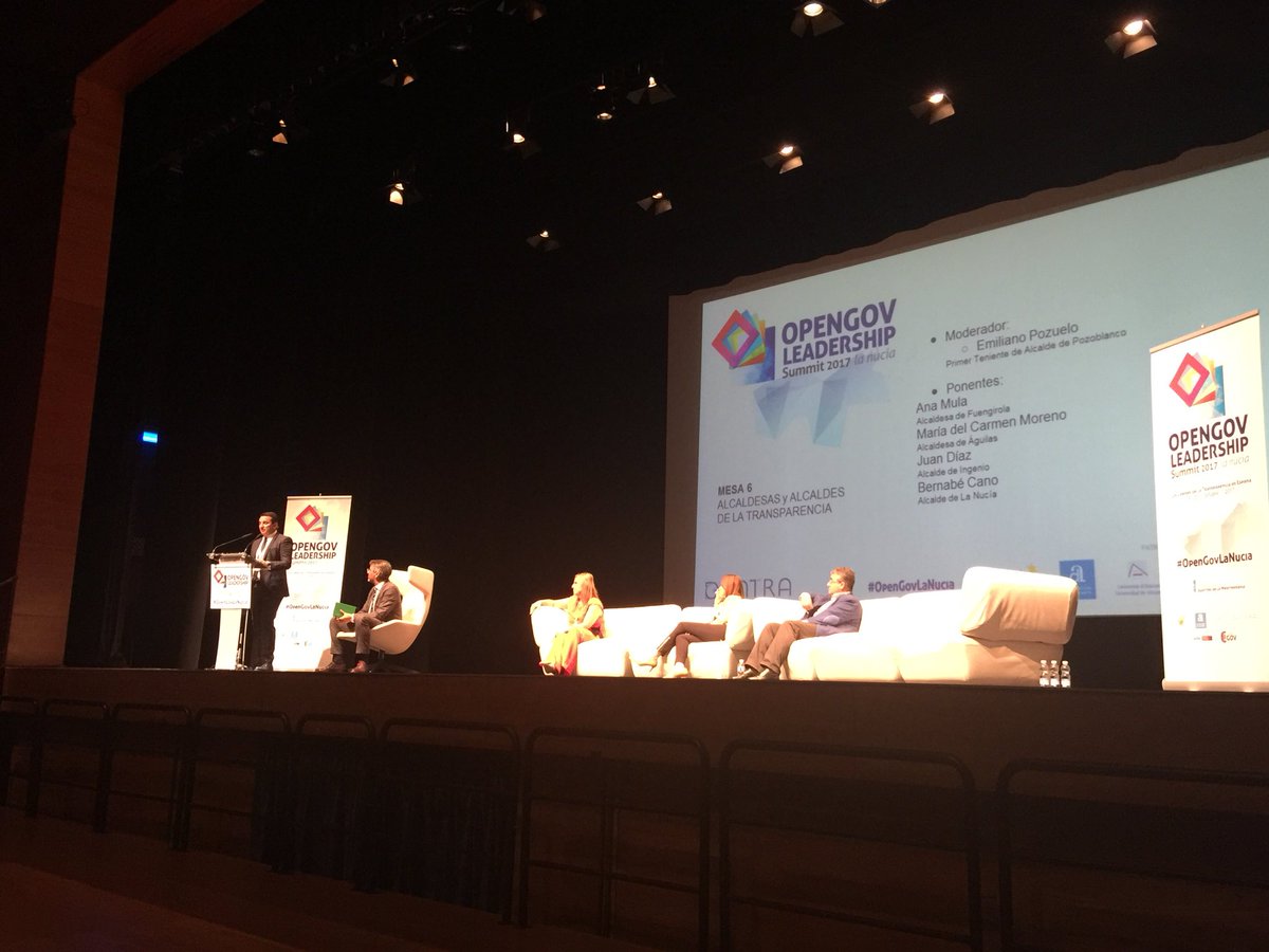 oGovLeadership's tweet photo. Muy agradecidos @LaNuciaES y alcalde @Bernabe_Cano por la cálida hospitalidad y acoger congreso de los líderes de la #Transparencia #GRACIAS https://t.co/iHm0RhDWzZ
