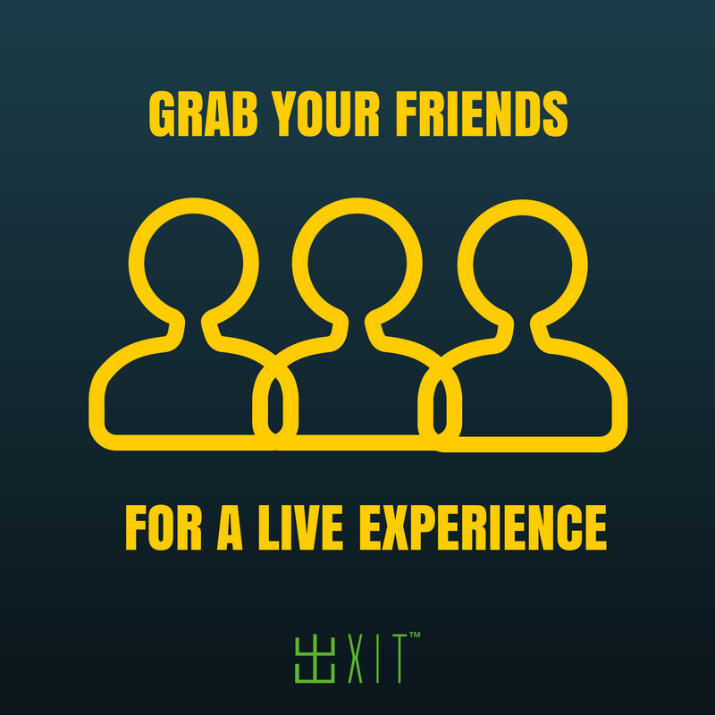 ExitCalgary's tweet image. Exit Calgary
Downtown Calgary
5 Rooms
Open Everyday
Multi-Room Escape Rooms
Call 403-475-3948 to book