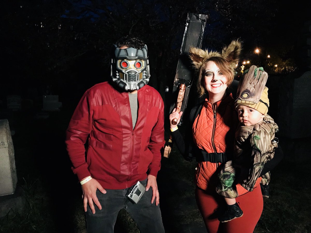 FakePlasticWeb's tweet image. Don’t you just love Halloween? #GhostofUncleJoes #GuardiansOfTheGalaxy #cosplay #jerseycity