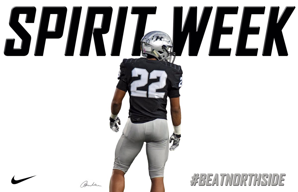 HocoGraphics's tweet photo. It's Spirit Week! #BeatNorthside #GRIT https://t.co/Qq03W2sErk