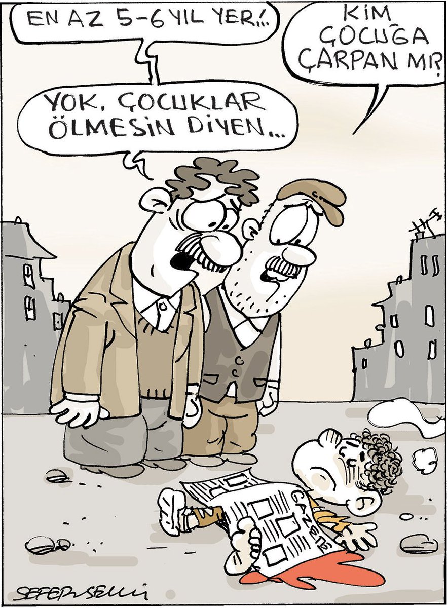 evrenselgzt's tweet photo. Sefer Selvi, panzer cinayetlerine cezasızlığı çizdi https://t.co/k8DSf999vv https://t.co/3mmZ8pgN6j