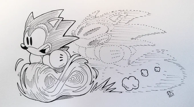 Day 22: trail #inktober2017 