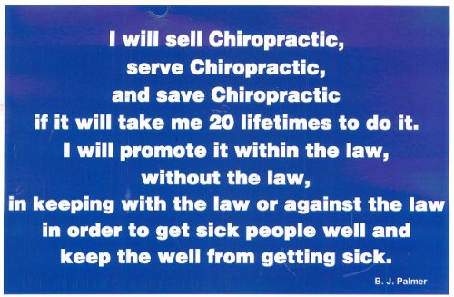 ChiroSociety's tweet photo. Dedication to the creation of the best profession in the world. #BJPalmer #ChiroSociety https://t.co/RrEGJAUrb1