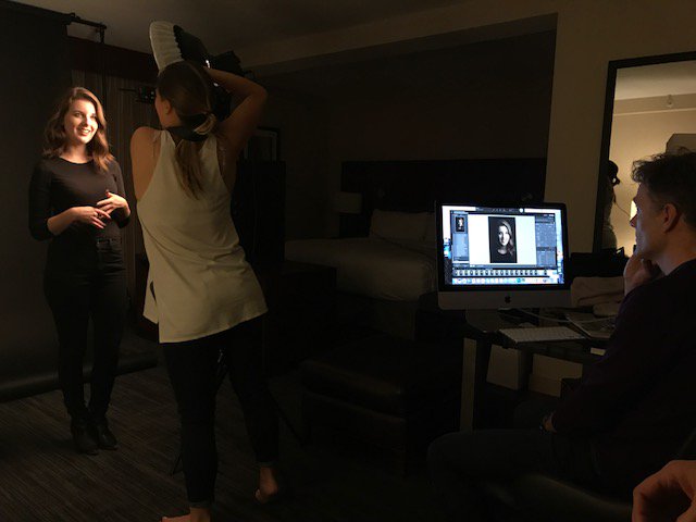 CanadianOpera's tweet photo. What's going on with #COCEnsembleStudio member Simone McIntosh? Check out these #behindthescenes photos of something exciting! https://t.co/AvndsLHDjY