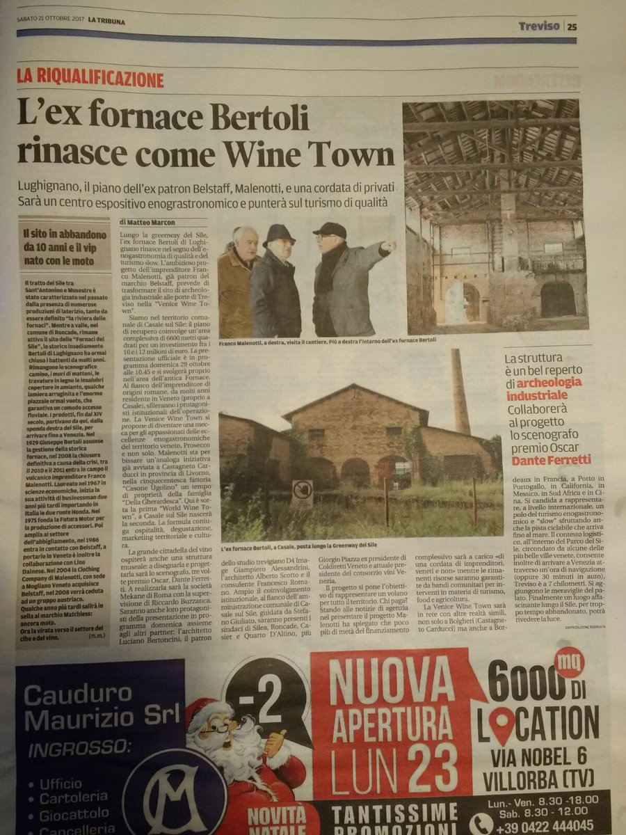 D4Image's tweet image. A big project that will add value to Venice and Veneto!