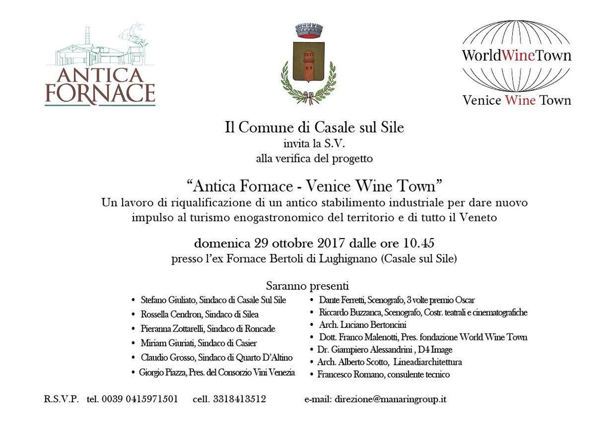 D4Image's tweet image. A big project that will add value to Venice and Veneto!