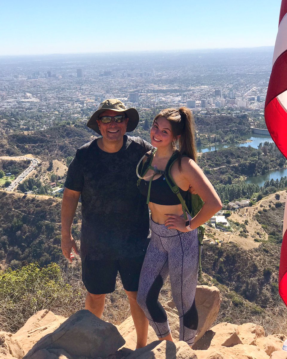 kirakosarin's tweet photo. 10yrs after being partially paralyzed+after a year of mystery illness, my dad made it 2 the top of a mountain w/me. Couldn't be prouder❤️ https://t.co/uSyFvWI5tx