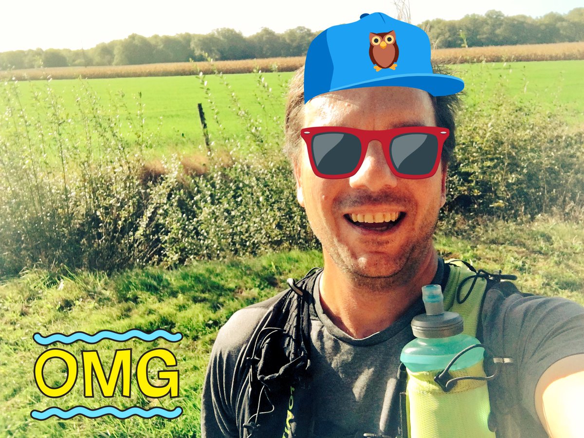 chaigneau's tweet photo. Sortie #running d'une bonne sur un rythme cool et sous le soleil pour poursuivre la plan d'entraînement avant le #trail nocturne d'écuillé https://t.co/y3VzADY2g3