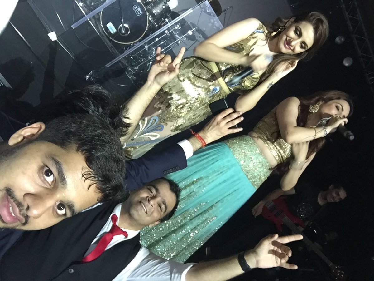 king_rohan's tweet photo. @Sukritikakar @PrakritiKakar #ThankYou for the amazing awesome songs to move our legs u guys are brilliant singers &amp; even better performers https://t.co/kM4LNVzZqO