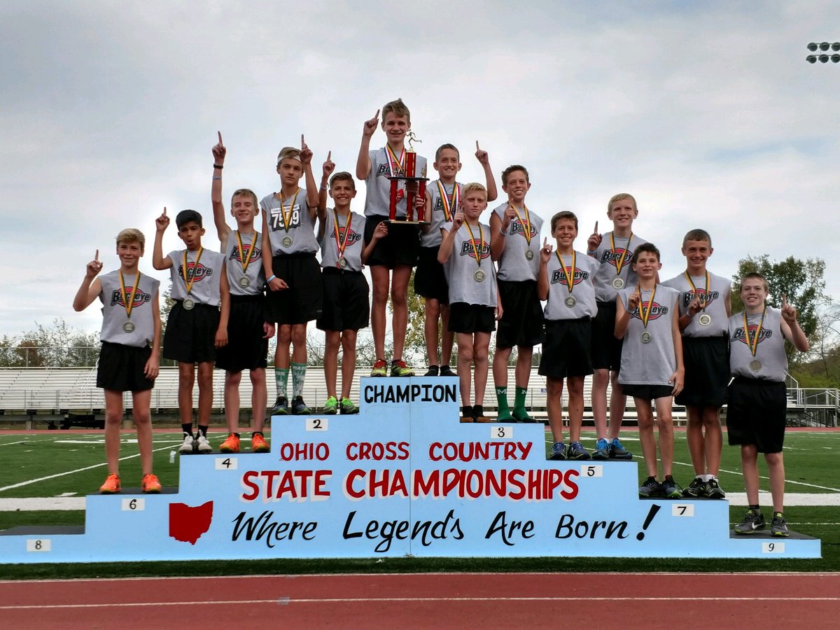 AmsFam97's tweet photo. MMS boys XC state champs!! It's a great day to be a comet!! #RunMason https://t.co/57YZwX3O3P
