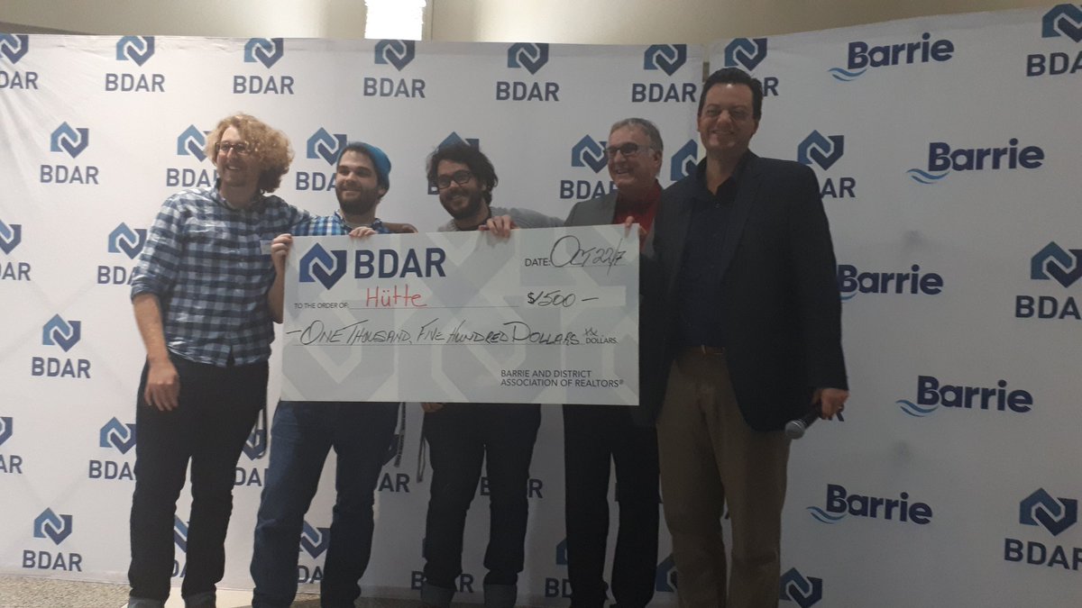 BarrieREALTORS's tweet photo. And the winners have been announced! #HousingHack - thank you to everyone who participated and attended! https://t.co/7ChCfJvqcY