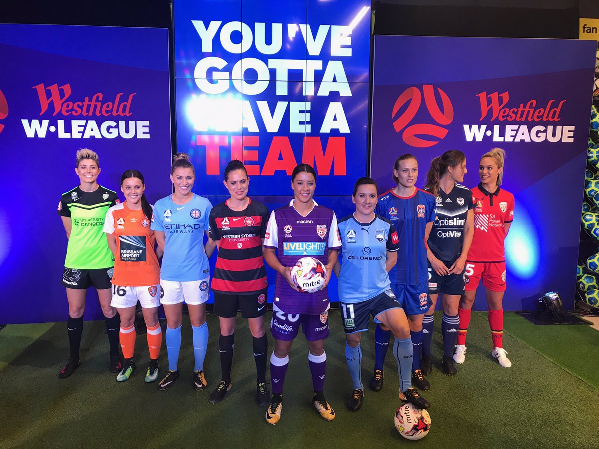 aleaguewomen's tweet photo. The @WLeague 2017/18 Season kicks off on Friday and You've Gotta Have a Team. #WLeague https://t.co/8nOeemgQIa