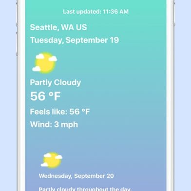 sunmy_day_apps's tweet photo. Cool weather app! Get all the weather details for today! https://t.co/ubOZw5NSVY

#apps #app #apple #weather #appsios #applewatch #appstore https://t.co/IQyT0YmWTj