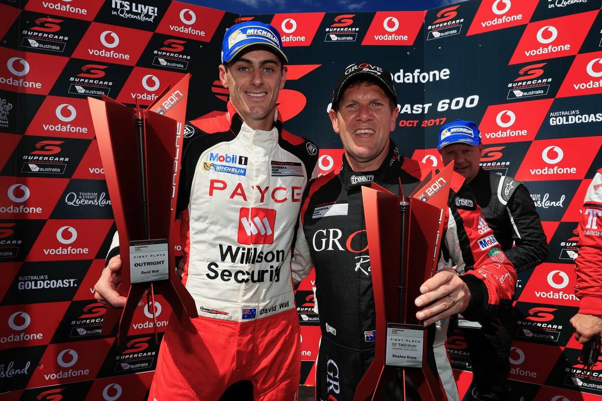 davidwallracing's tweet image. 2017 @CarreraCupAus champion🏆 speechless.. @PAYCE_ @wsracing #shannons #1 #38 #wilsonsecurity @WALLRACINGAU yewwwww👆