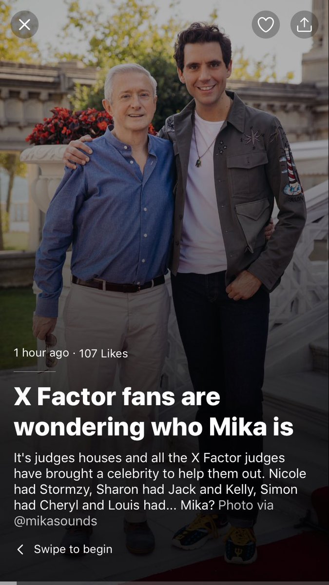 sbbrxdley's tweet photo. Imagine being a complete loser and not knowing who Mika is https://t.co/wRhV40Os76