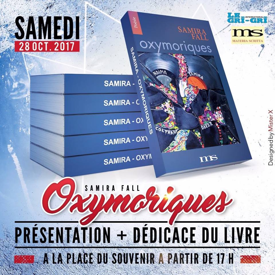 Moussoukoro Diop 🇸🇳 (@mamouchkadiop) on Twitter photo De tout coeur avec <a href="/samiracouli/">Samira Fall</a> qui présentera son recueil poétique #Oxymoriques ce 28 octobre <a href="/PlaceduSouvenir/">Place du Souvenir</a>
#Kebetu
#JigeenuSenegal De tout coeur avec <a href="/samiracouli/">Samira Fall</a> qui présentera son recueil poétique #Oxymoriques ce 28 octobre <a href="/PlaceduSouvenir/">Place du Souvenir</a>
#Kebetu
#JigeenuSenegal