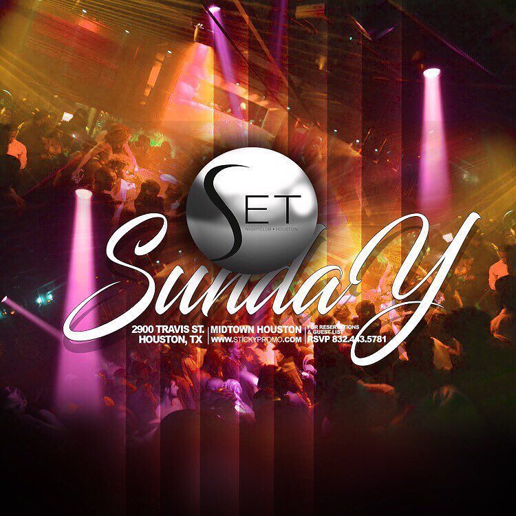 vicxalas's tweet photo. The place to be at tonight❗️
#settonight 
Contact me for free entry
832.776.3079 https://t.co/jiBWWotWyG