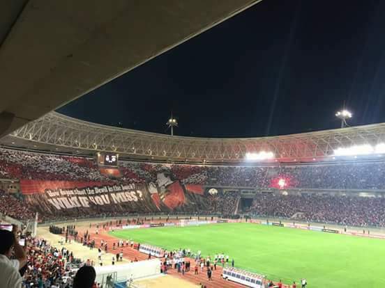 TeamCA_Officiel's tweet photo. #CAFCC #CASSU
UN TEL PUBLIC MÉRITE BIEN PLUS QUE CETTE MERDIQUE PRESTATION 👎
#CurvaNordTunis95 🇦🇹🔥
#ClubAfricain #TeamCA 🔴⚪💯 https://t.co/YrrGoMyaNb