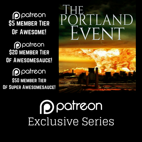 DShorb's tweet photo. Hey Check out the updated Announcement for a new Patreon Exclusive Series, The Portland Event https://t.co/XQZ5QYJstq #amwriting #IARTG https://t.co/kwbAAjymqV
