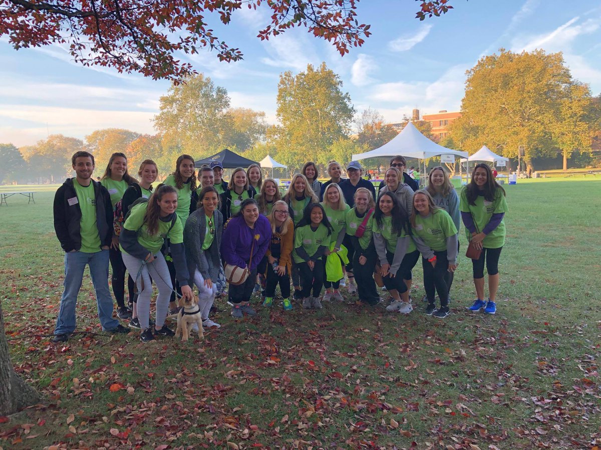 Volunteering and walking at the HLAA Walk4Hearing today was a blast!