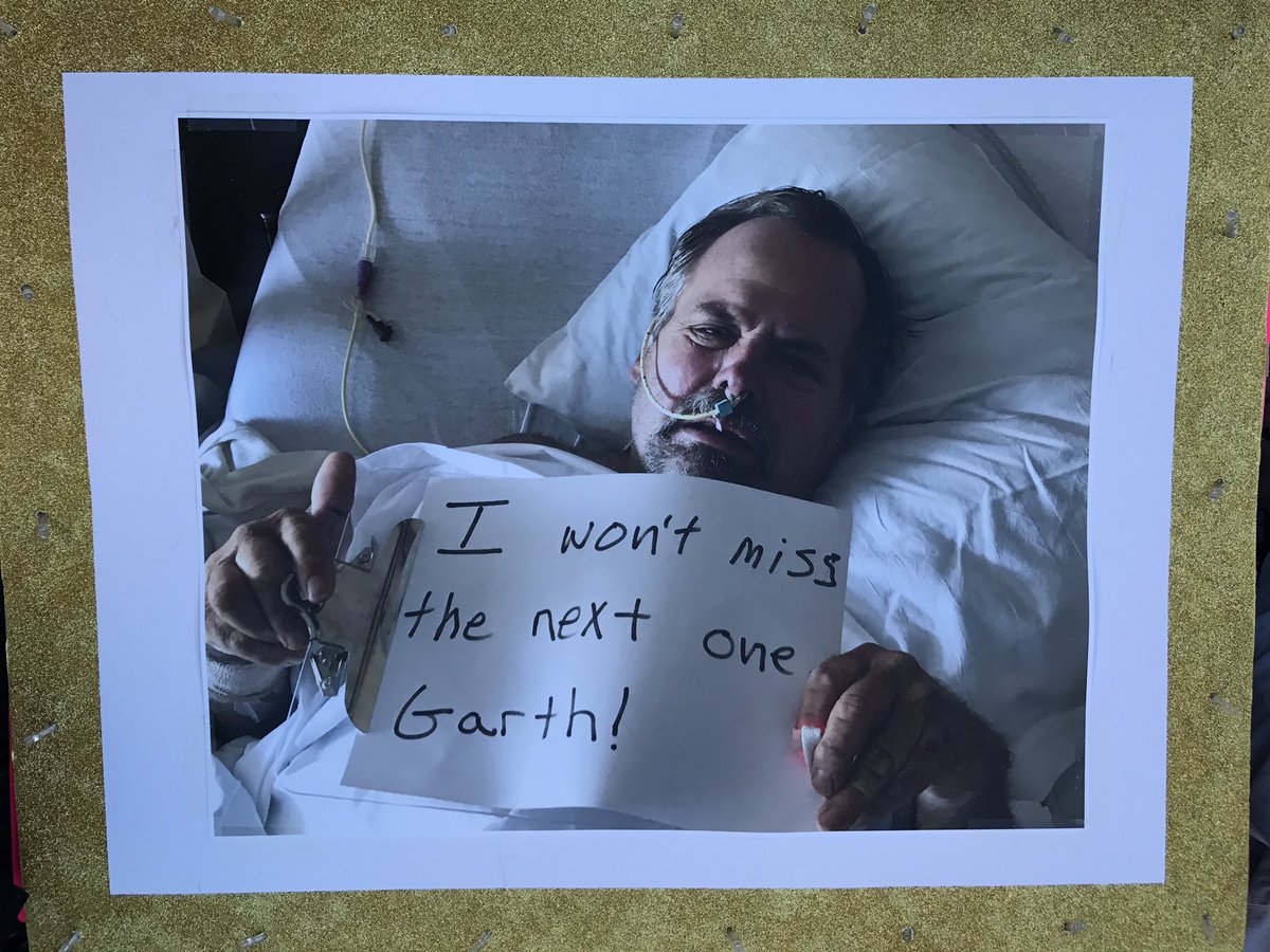 LotLizardLarkin's tweet photo. @garthbrooks Bob Rayman, Bennington NE Garth covert run started back in 92 he cant make in. He was diagnosed with West Nile Encephalitis https://t.co/bOmama5UAI