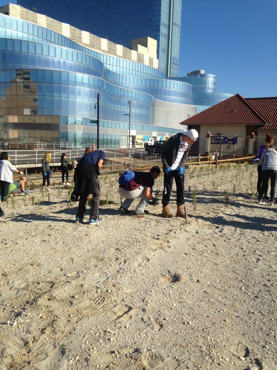 PrepInteract's tweet photo. So proud of our brothers and sisters contributing to the community by planting dune grass yesterday! Keep up the good work! #PrepInteract https://t.co/FYyNorigJE