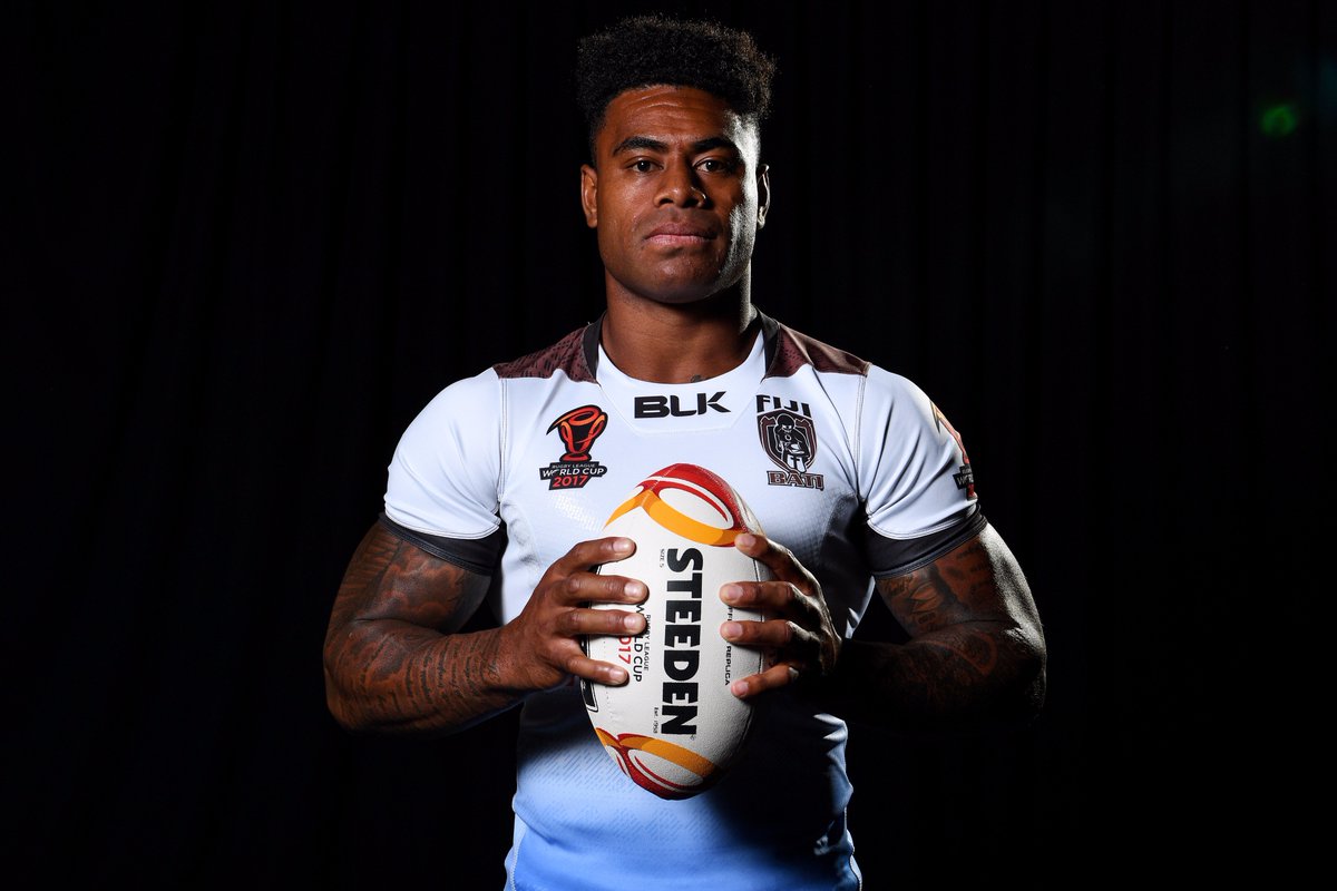 WestsTigers's tweet photo. #Fiji 🇫🇯 captain @KevinNaiqama looking good ahead of the #2017RLWC! 🏆
Good luck to Kev and the Bati! 🙌 https://t.co/LEjvQyClFF