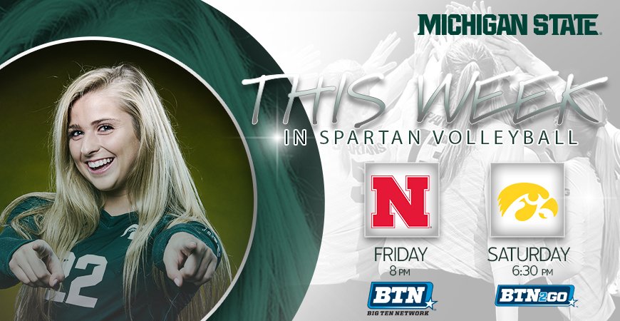 How about a pair of home games this week?  We'll battle No. 7 Nebraska on BTN Friday, then Iowa on Saturday!