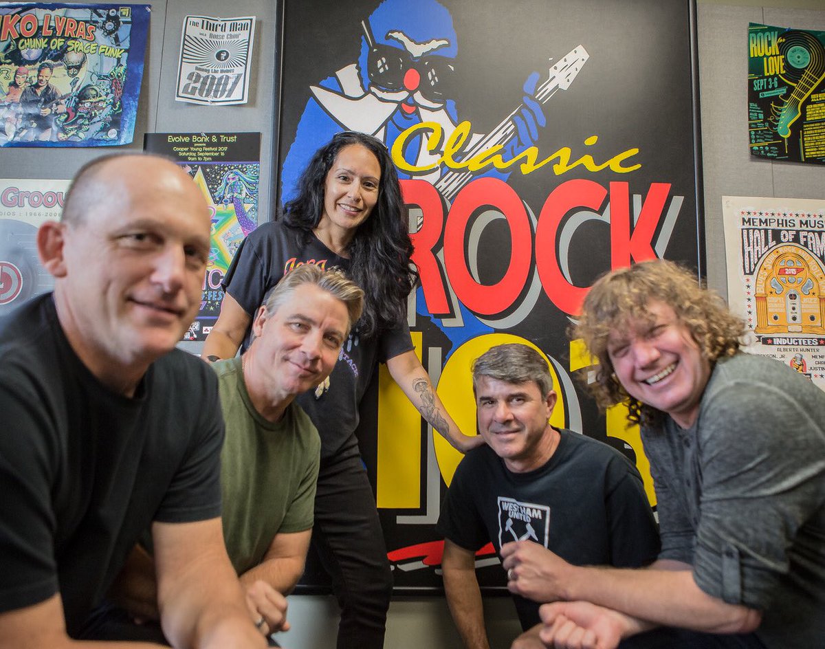 Catrinarock1027's tweet photo. #ToraTora drops by #Memphismade b4 #Rockhaven at @BankPlusAmp Saturday! Tonight 8p ct on @ROCK1027MEMPHIS #Rock103 https://t.co/nopADKDdwT