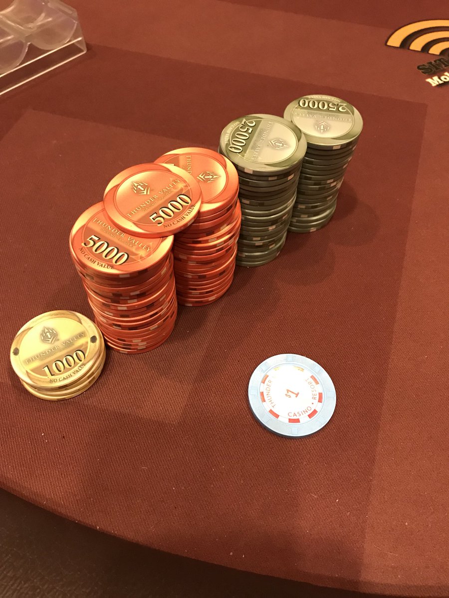 JustinMackey73's tweet photo. First time I’ve ever had over a million chips in tourney! https://t.co/27eS16agZo