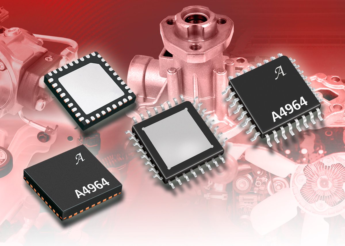 electronicspec's tweet image. .@allegromicro introduced a new #flexible #sensorless #sinusoidal three-phase #gate #controller bit.ly/FlexibleSensor…