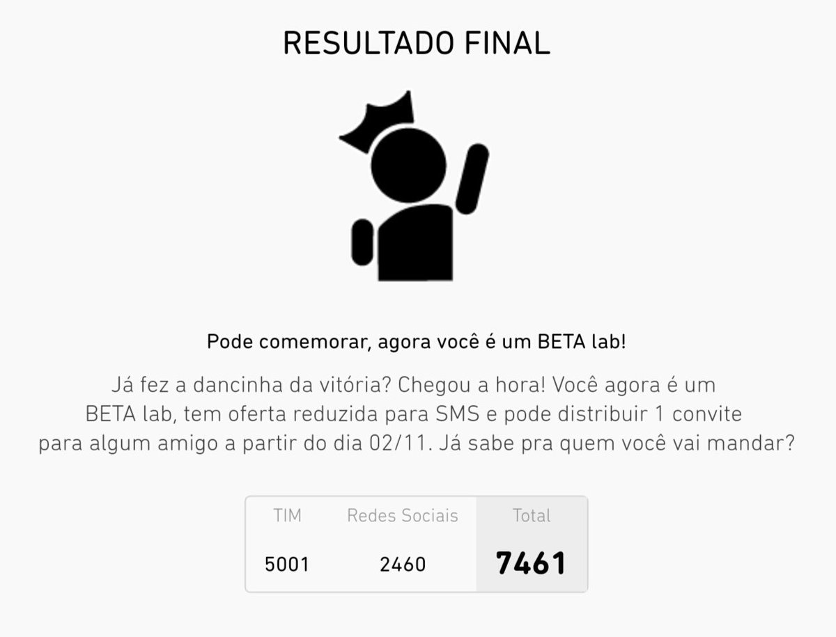 Obrigado a todos os #parceirosbeta Essa conquista e nossa❤