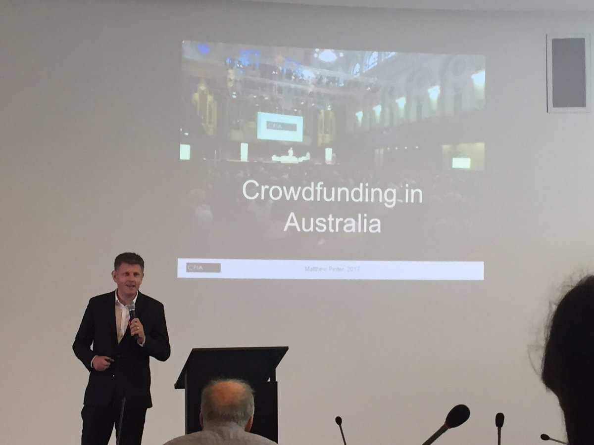 Nickjacknz's tweet image. CFIA conference underway - state of the art of small business financing. @CFIAustralia