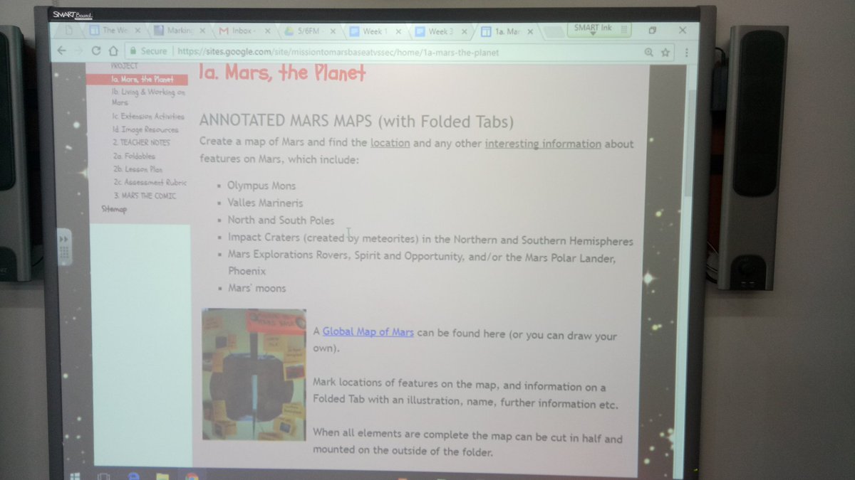 MsFMorris1's tweet photo. Creating projects about Mars before we go to the Victorian Space and Science Education Centre #VSSEC https://t.co/w6NxAtZSvk