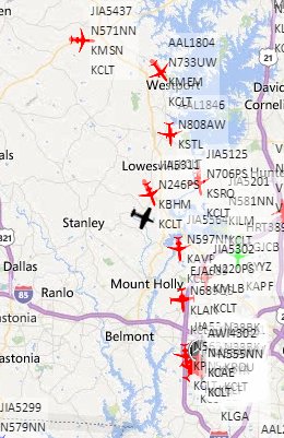 Crzycnuk's tweet photo. Not sure how @CLTAirport, top 10 busiest in the USA 600+ arrivals a day justifies torturing the same hood all day? @StopCLTNoise . https://t.co/wjXp5GjQwX
