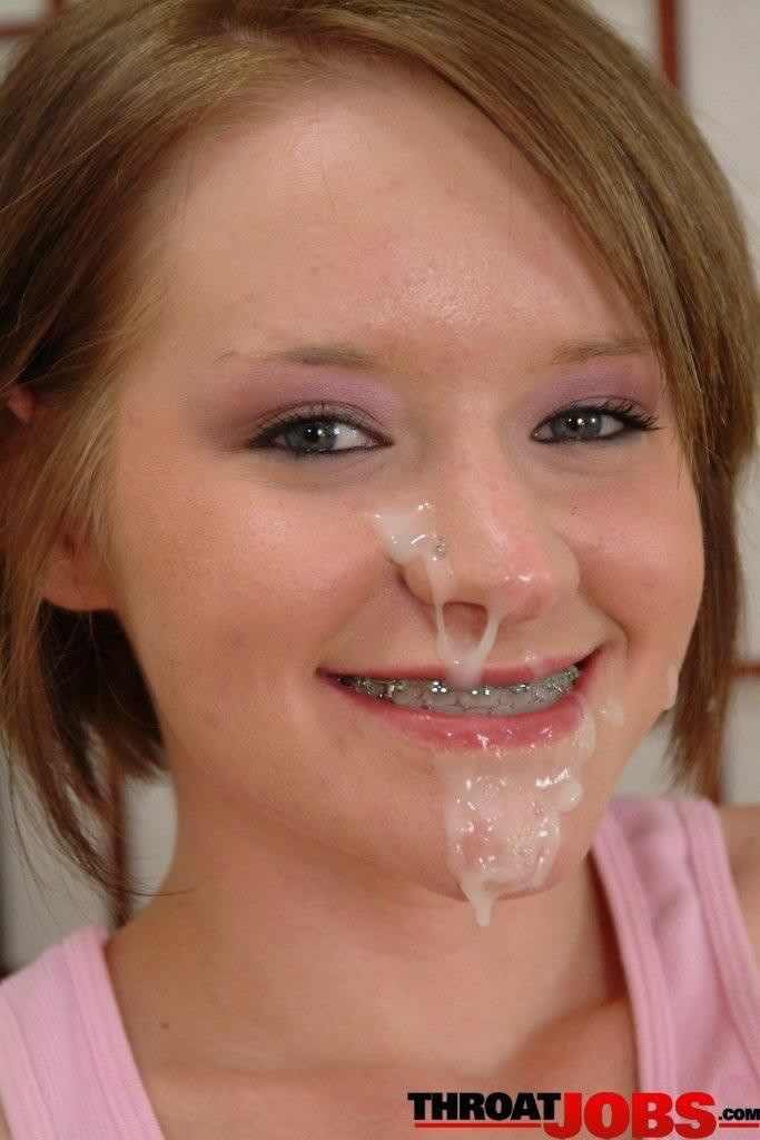 Creampie braces porn