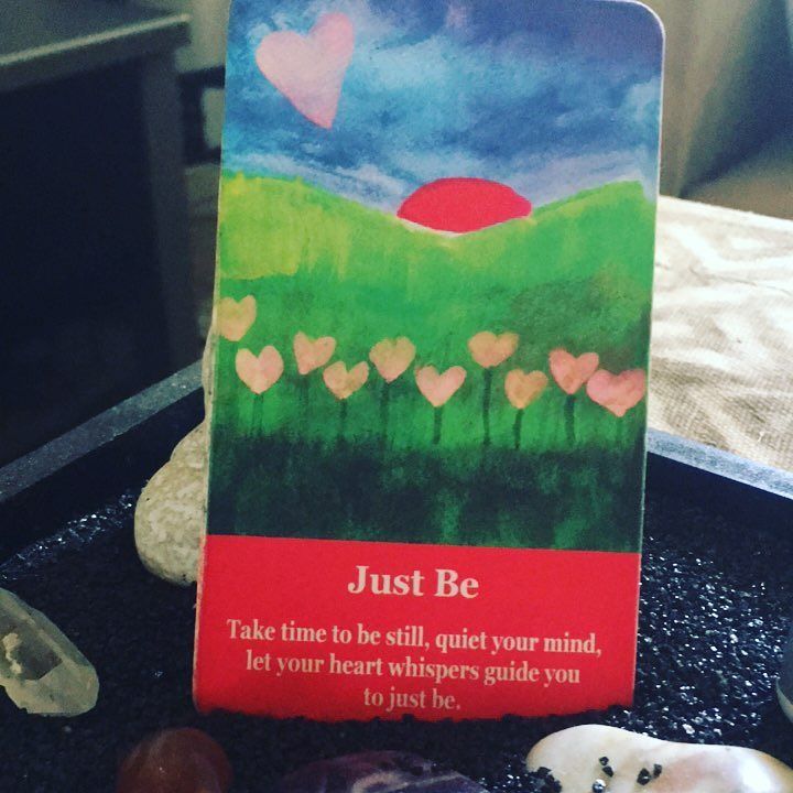 SuzieCheel's tweet image. Daily Oracle Just Be #selflove  #dailyoraclereading  #dailyoracle bit.ly/2ztdV80