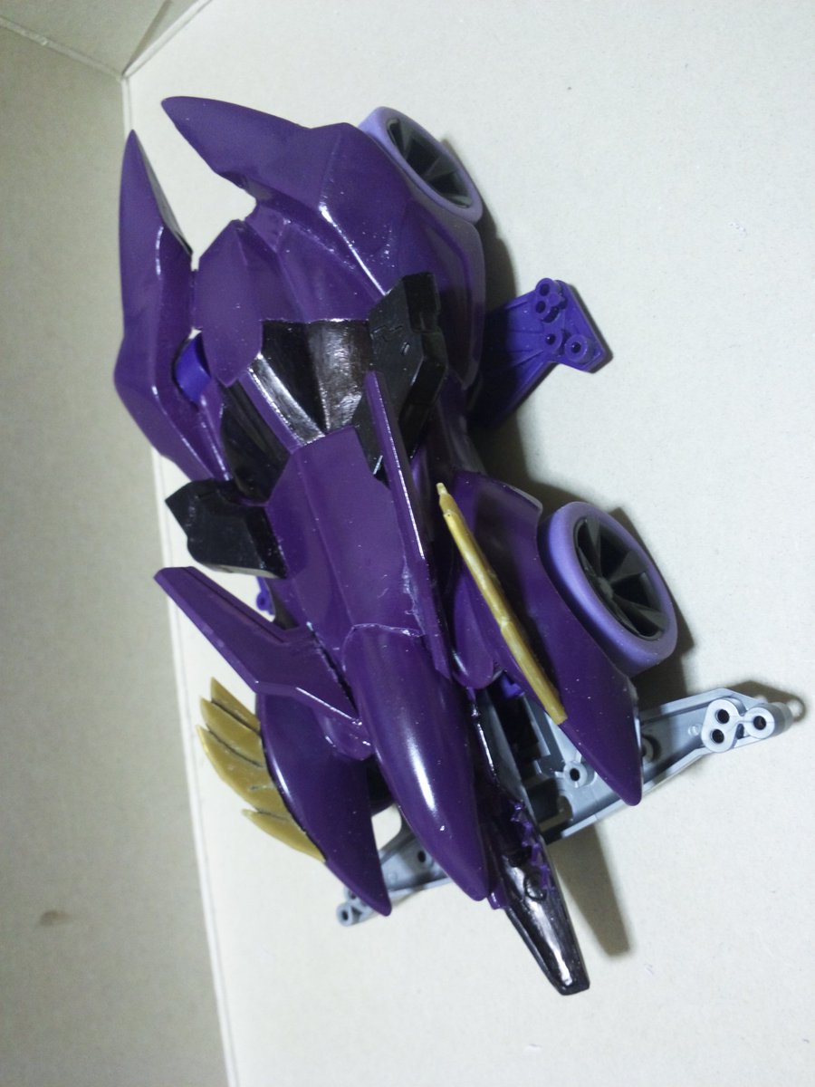 なべのふーさん בטוויטר ミニ四駆でラディカルグッドスピードを作る 作った パート３ 色ミスった R そして速さが足りない スクライド