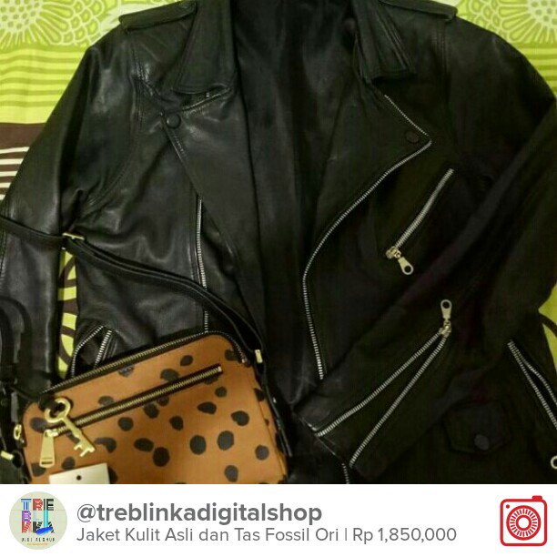 Selling Jaket Kulit Asli dan Tas Fossil Ori Rp 1,850,000 carousell.com/p/134371982 #carousell <a href="/carousell_id/">Carousell Indonesia</a>