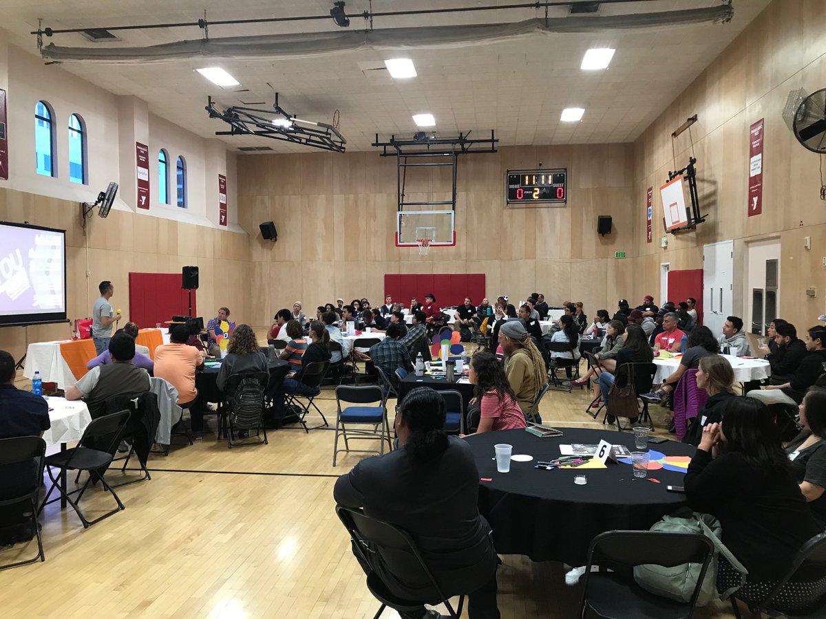 ChughesMick's tweet photo. Spending #sundayevening together for #allstaffmeeting @EmbarcaderoYMCA very lucky to have such a #greatstaff.  Thanks for coming! https://t.co/bz6UYYbxPu