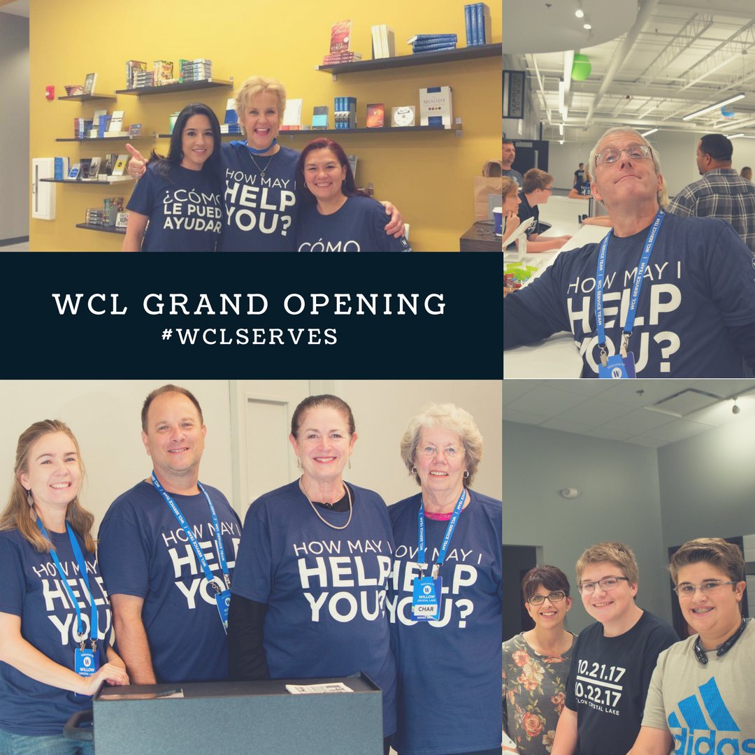 WillowCreekCL's tweet photo. Thank you to the 100's of you who made @WillowCreekCL a welcoming place! 
#WCLGrandOpening #WCLServes #WCLMove https://t.co/TPl5NnoGUX