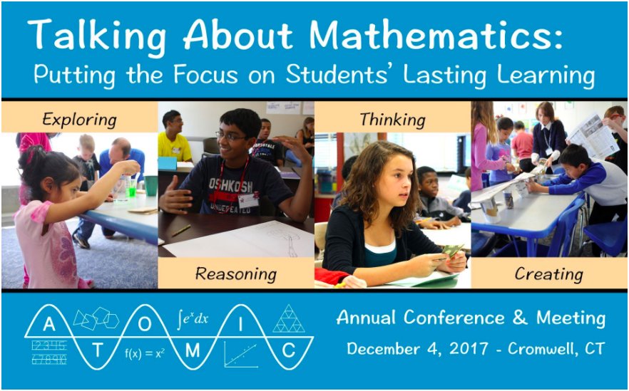 ATOMICMath's tweet image. Don&apos;t forget to Register for the ATOMIC Annual Conference!! atomicmath.org/page-1858621
