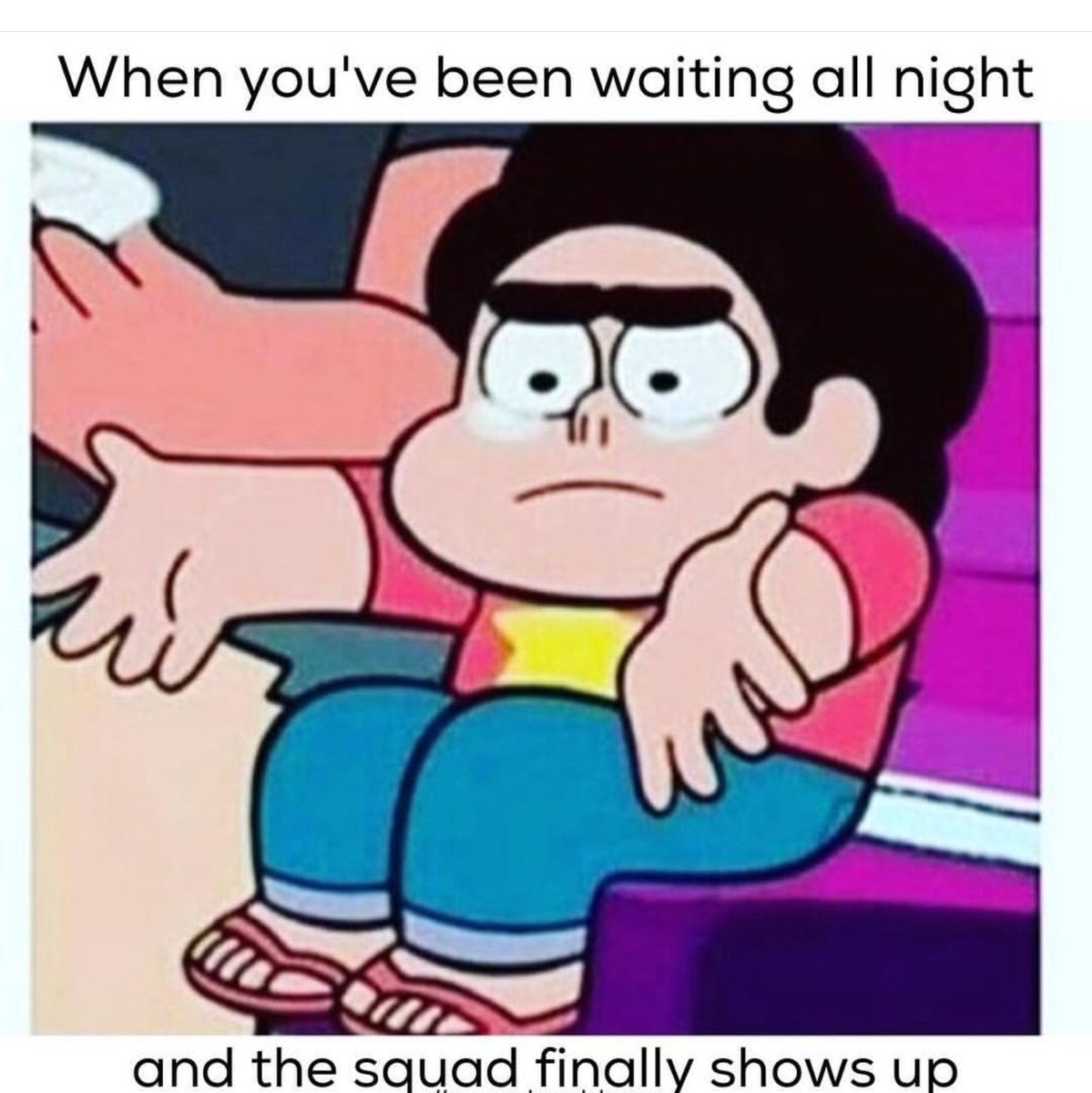 Squadproblems_'s tweet photo. Waiting on homies like #squadproblems https://t.co/ADpwrPBO8C