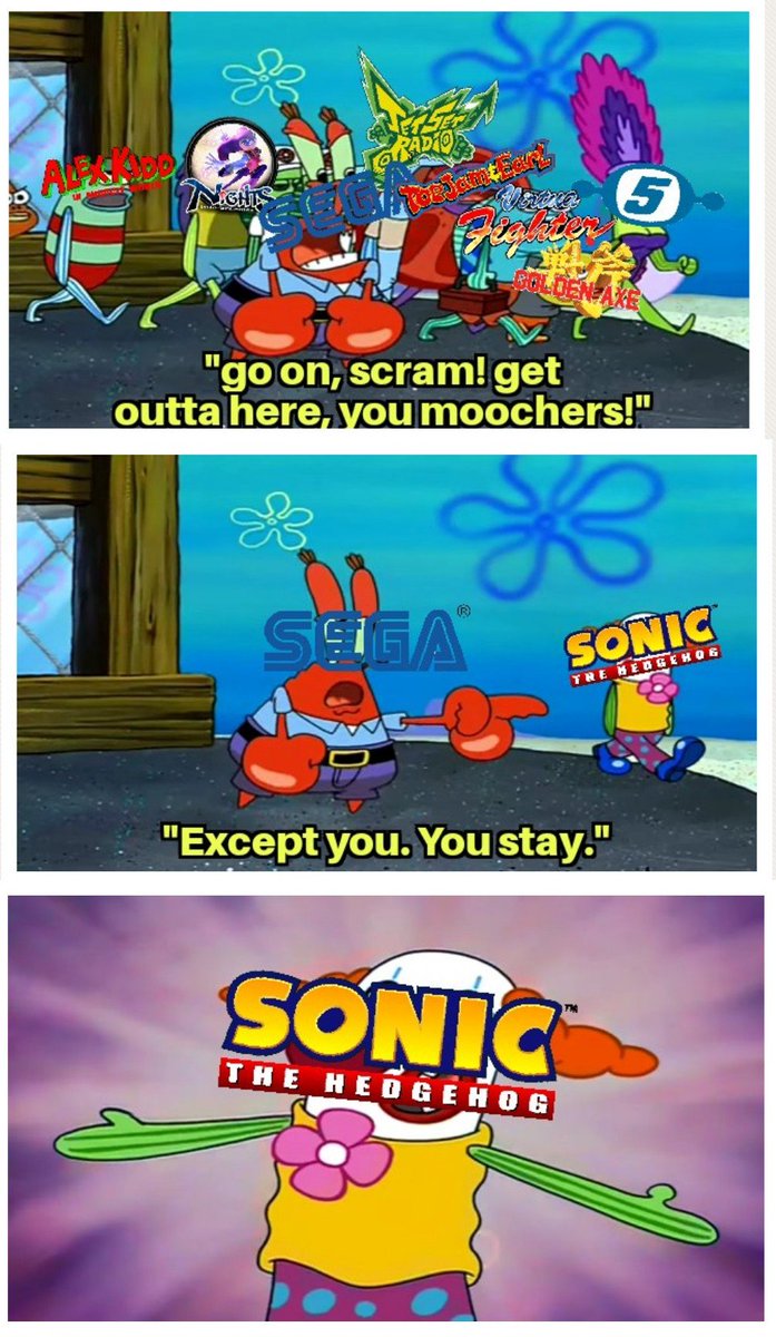 That Dude That Draws Comms Closing Soon On Twitter How Sega Handles Their Franchises Jetsetradio Sonicthehedgehog Alexkidd Spacechannel5 Memes Nightsintodreams Goldenaxe Retrogaming Https T Co Q0r6wasjlw